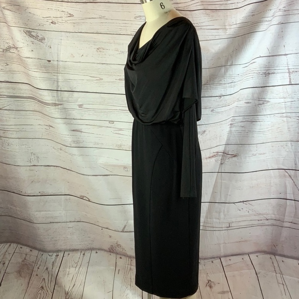 Maggy London drape top body con dress - Picture 4 of 11